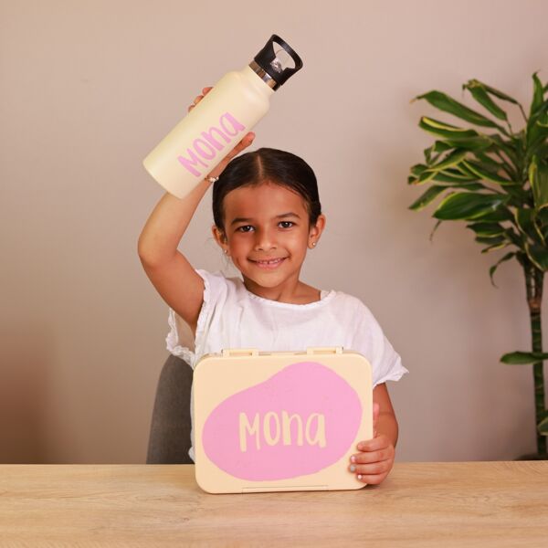 Kids Lunch Box & Bottle Set Customized