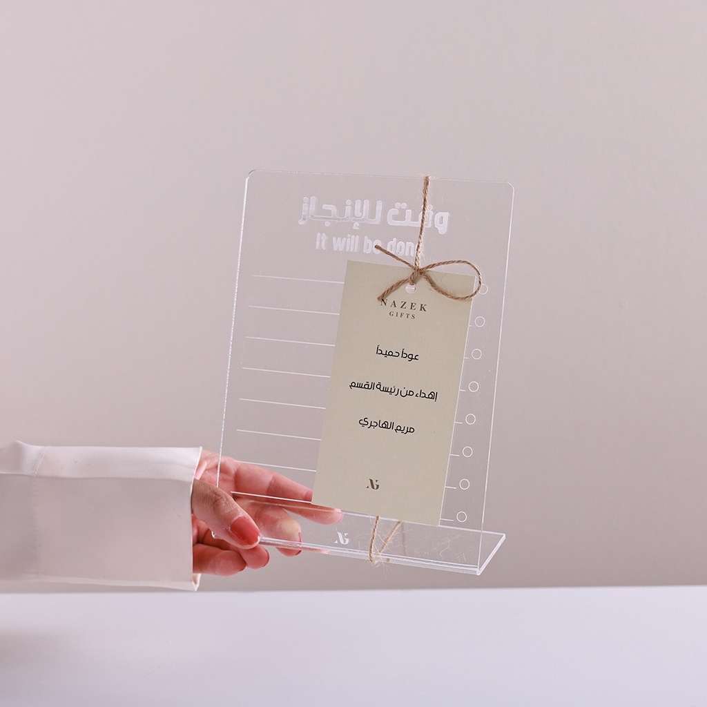 Acrylic Desk Stand Giveaways