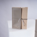 Quran with Linen Cover and Leather Bookmark