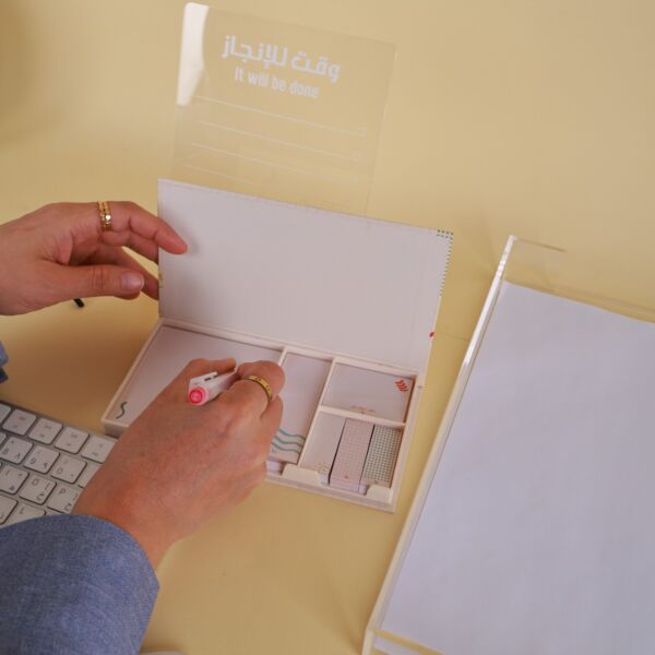 Acrylic Desk Organizer Set