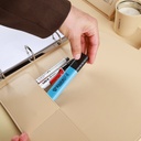 Teacher file with buckle