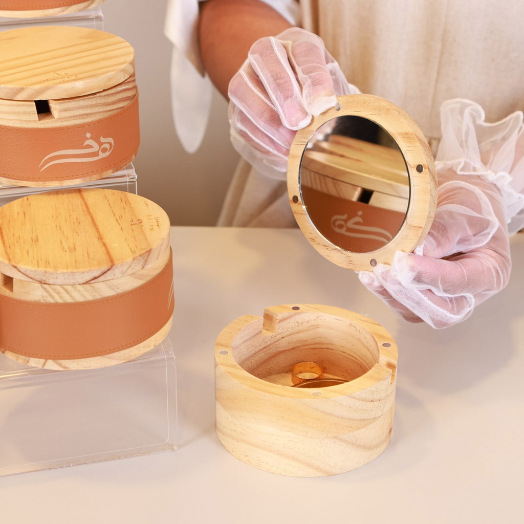 Wooden Box with Mirror Giveaways