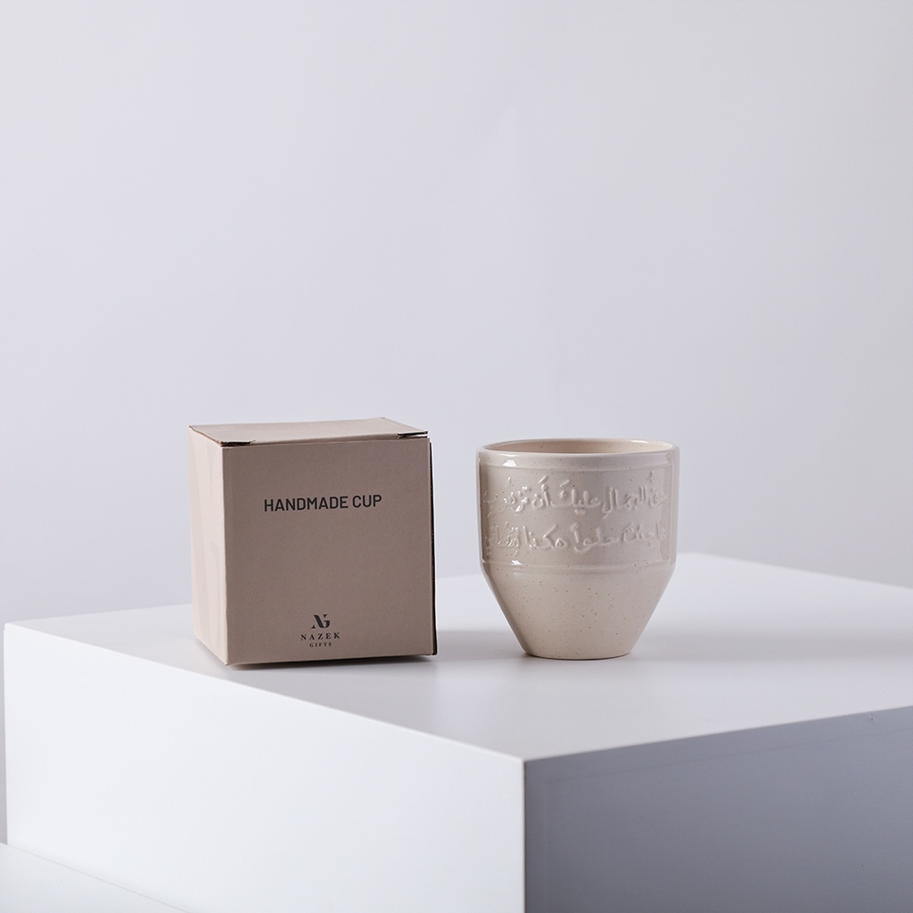 Handcrafted clay cup