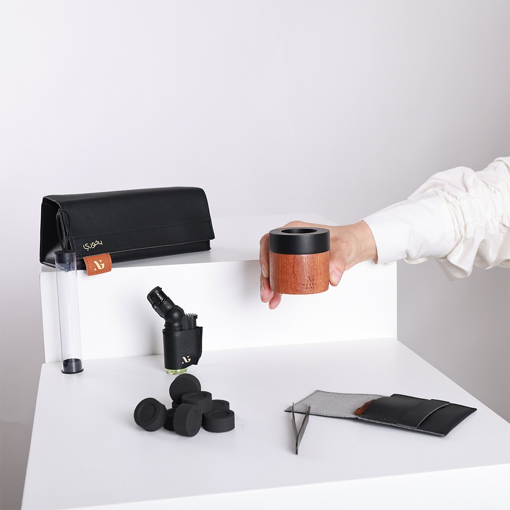 Bukhoor Bag with a Safe Burner