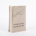 Fabric Notebook - Choose For Your Heart