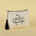 Fabric Pouch- "My Charger"