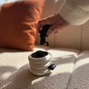 Oval Concrete Incense Burner