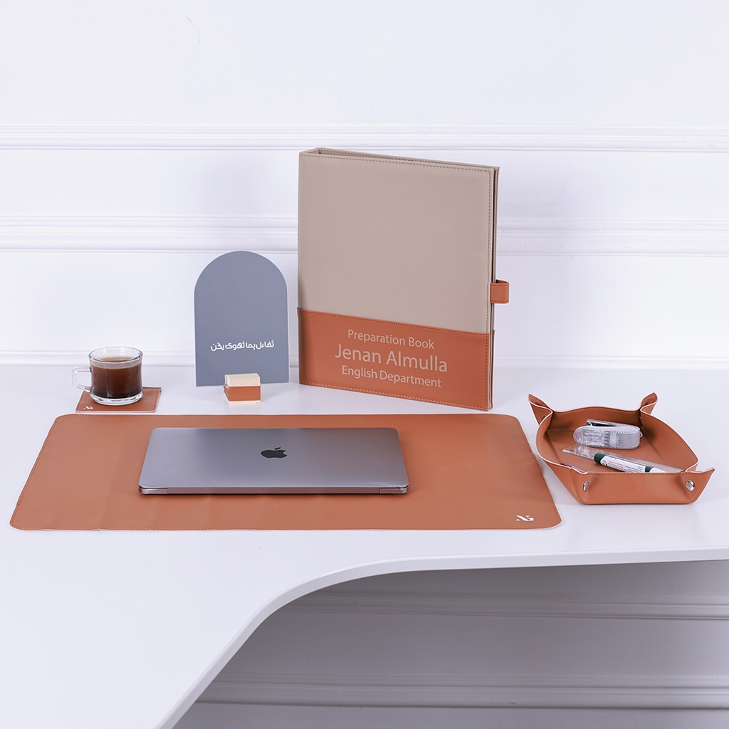 سجل تحضير مع طقم مكتب
