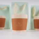 توزيعات المبخر الخشبي مع الجلد