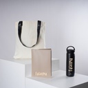Bag Notebook and Water Bottle Set