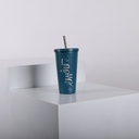 Coffee Tumbler With Straw