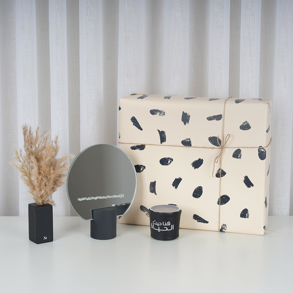 طقم المرايا والشمعه