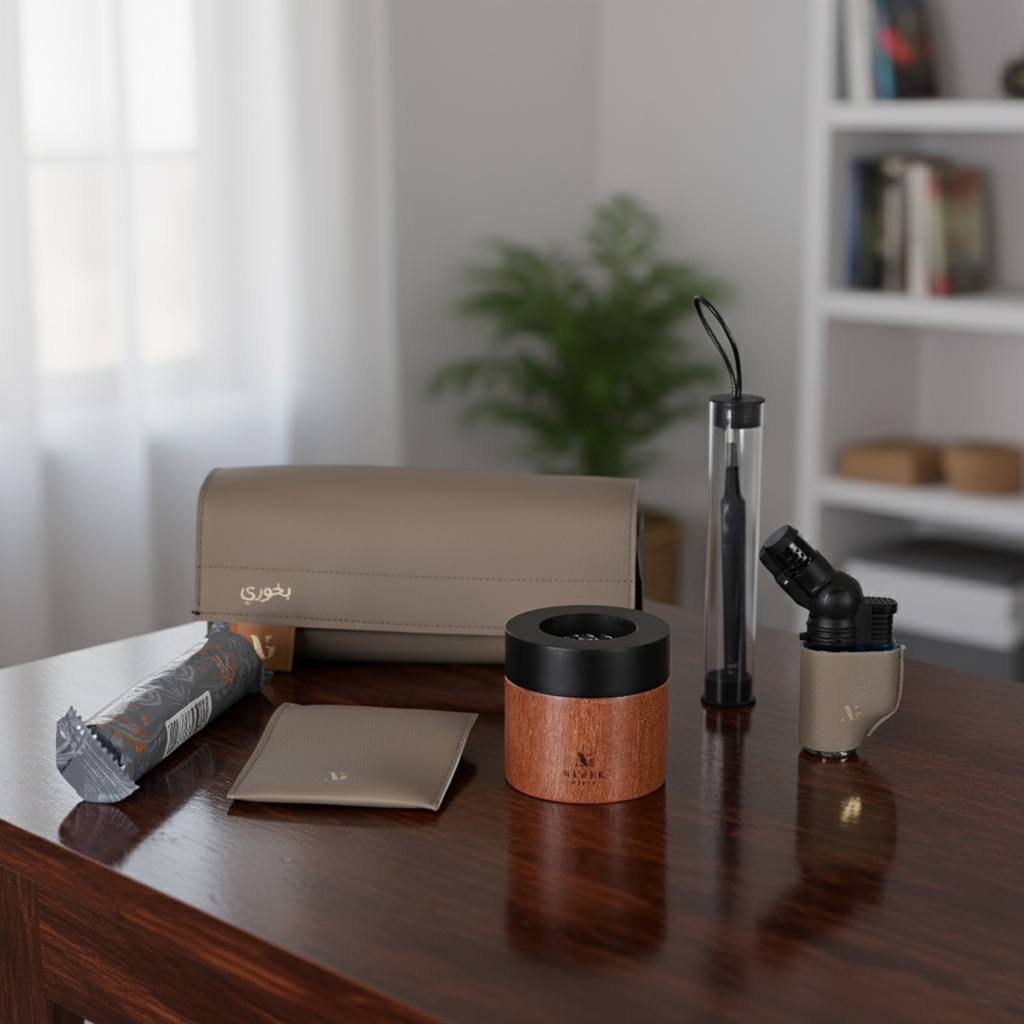 Bukhoor Bag with a Safe Burner