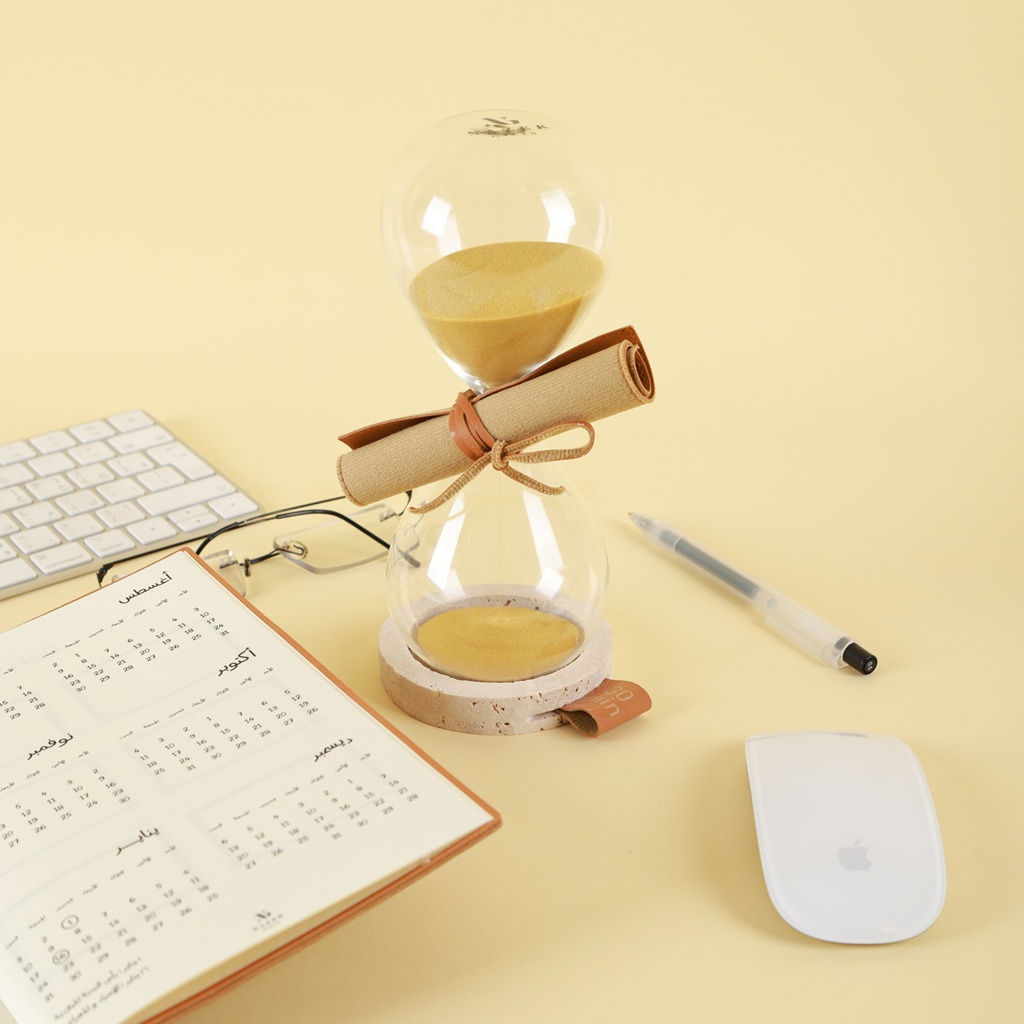 ساعة رملية للإنجاز