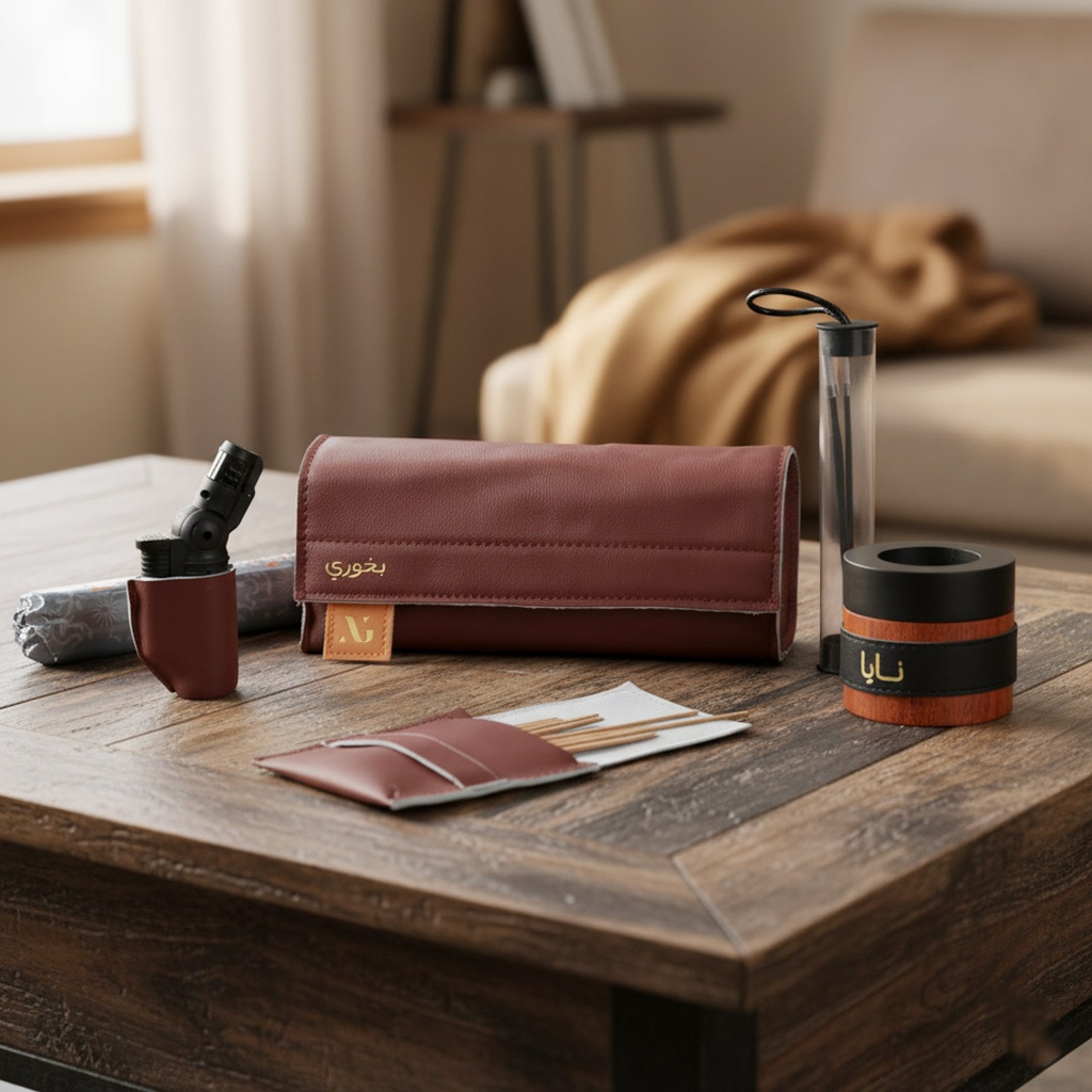 Bukhoor Bag with a Safe Burner