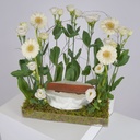 هدية شمعة االكونكريت